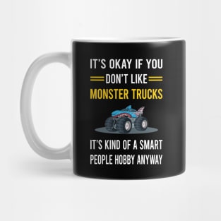 Smart People Hobby Monster Truck Trucks Mug